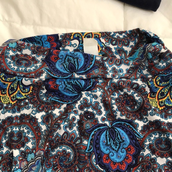 Multicolored designed maxi skirt - Picture 3 of 4